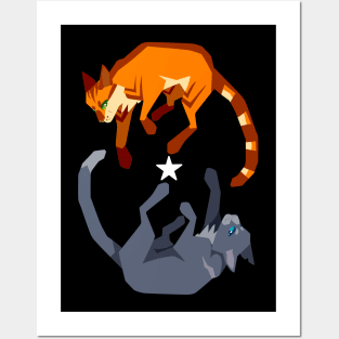 Fireheart and Bluestar Posters and Art